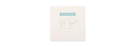 Wall Plate Cable Management for Office and Data Room Projects